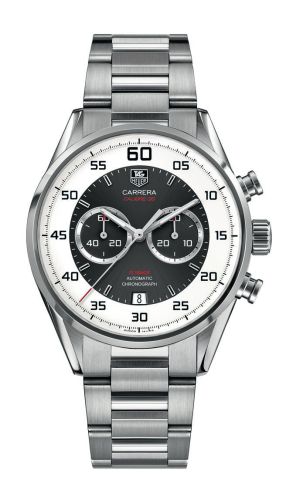 TAG Heuer Carrera Calibre 36 Flyback Stainless Steel / Grey / Bracelet